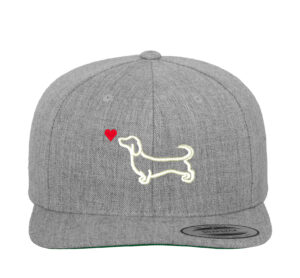 Szerető tacskó (fehér) - Classic Snapback
