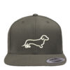 Bátor tacskó (fehér) - Classic Snapback