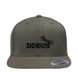 Dachshund (fekete) - Classic Snapback