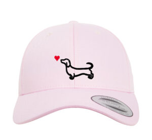 Szerető tacskó (fekete) - Curved Classic Snapback