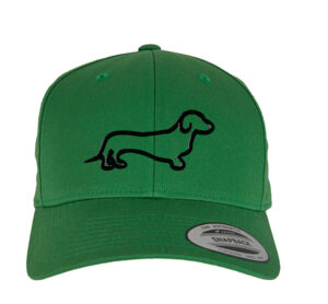 Bátor tacskó (fekete) - Curved Classic Snapback