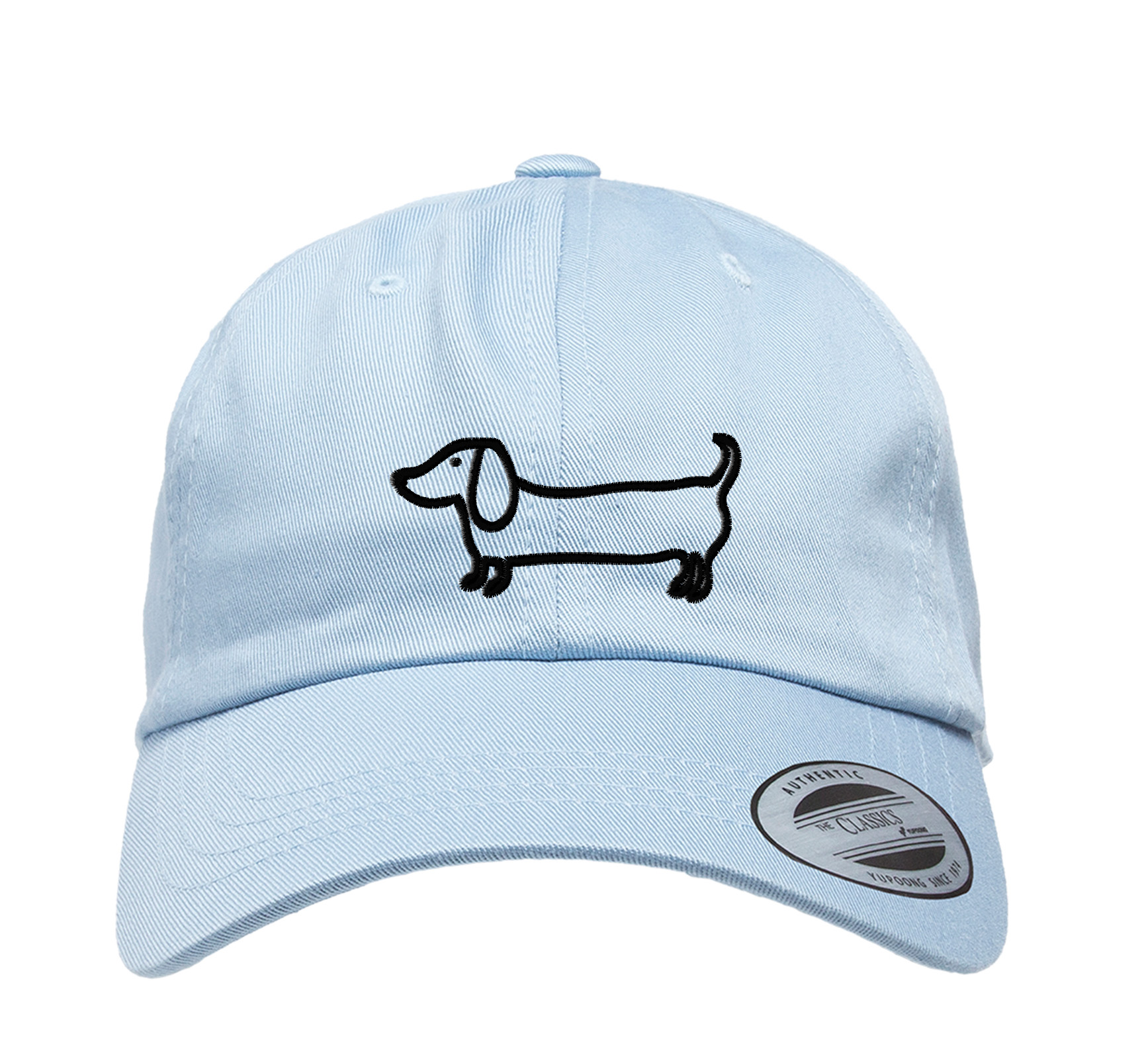 Low Profile Cap babakék - fekete hurka tacsi