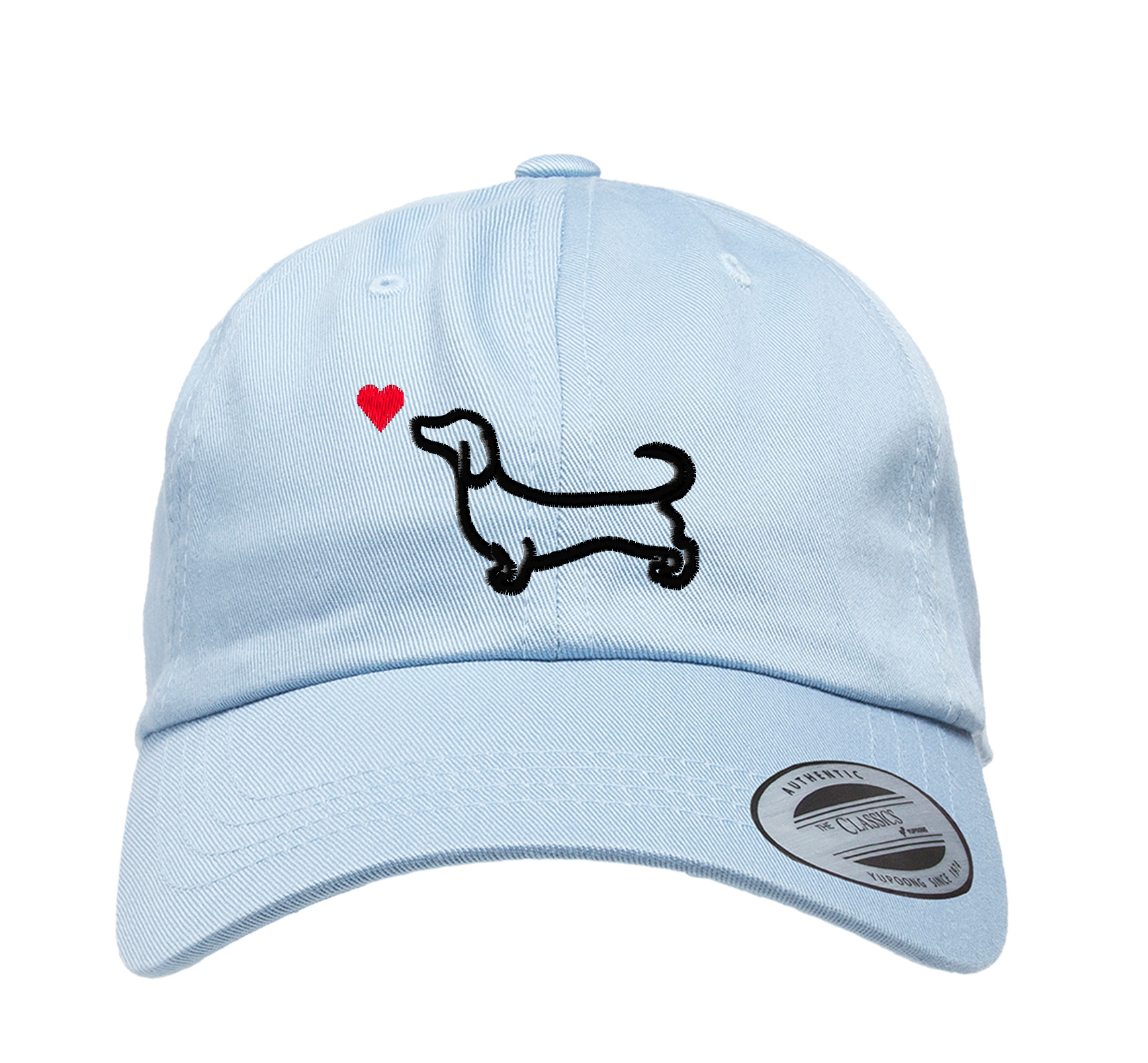 Low Profile Cap babakék - fekete szerető tacsi