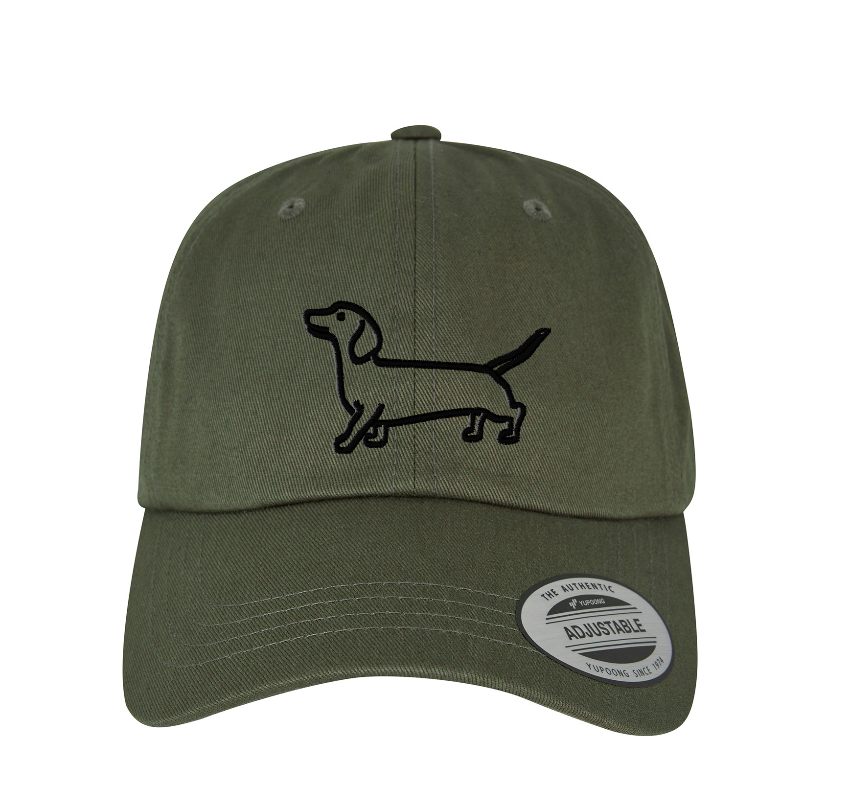Low Profile Cap oliva - fekete hetyke tacsi