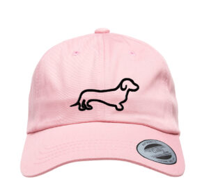 Bátor tacskó (fekete) - Low Profile Cap
