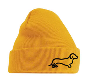 Bátor tacskó (fekete) - Beanie