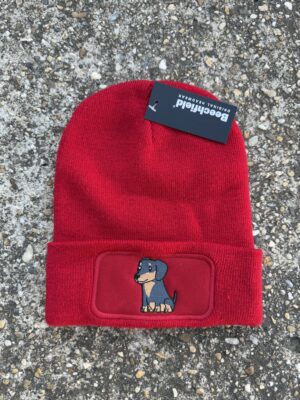 Cuki tacsi - Beanie patch Piros