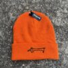 Picasso (fekete) - Beanie (narancssárga)
