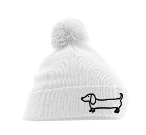 Hurka tacsi (fekete) - Pompom Beanie