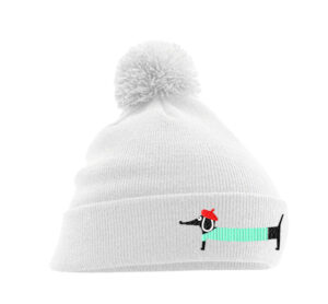 Francia tacsi - Pompom Beanie