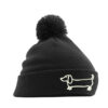 Hurka tacsi (fehér) - Pompom Beanie