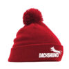 Dachshund (fehér) - Pompom Beanie
