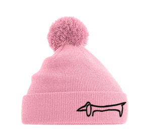 Picasso (fekete) - Pompom Beanie