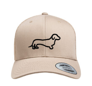 Bátor tacskó (fekete) - Trucker