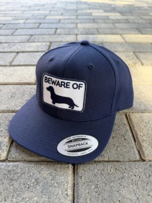Classic Snapback (sötétkék) - Beware of (kék)