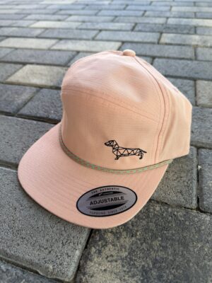 Classic Jockey Cap (barack) - Háromszög tacsi (fekete)