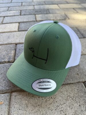 Trucker (zöld-fehér)- Tacsík (fekete)