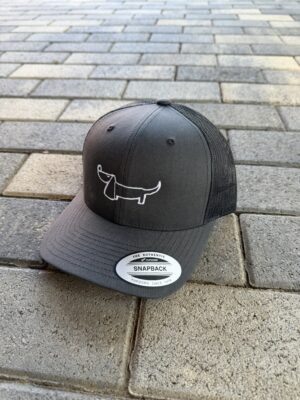 Trucker (sötétszürke) - Nagyfülű (fehér)