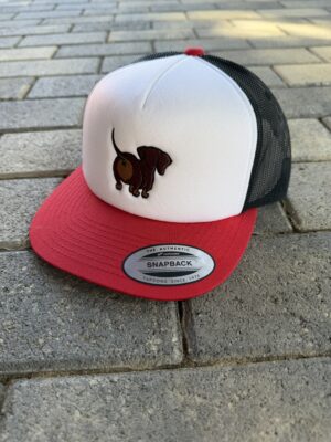 Foam trucker (piros-fehér-fekete) - Tacsipopó